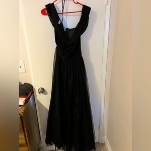 Formal black dress